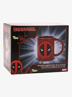 Marvel Deadpool Suit Sculpted Mug