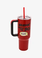 Marvel Deadpool Mask Straw Tumbler with Handle - BoxLunch Exclusive