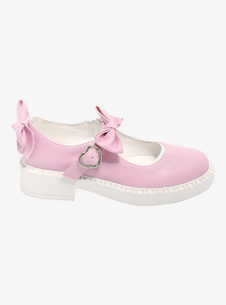 Koi Pink Fairy Bow Mary Janes