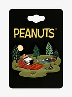 Peanuts Snoopy & Beagle Scouts Camping Enamel Pin - BoxLunch Exclusive