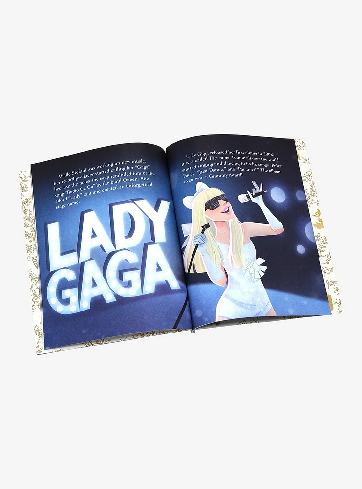 Little Golden Book Biography Lady Gaga Book