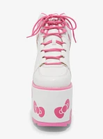 Hello Kitty X YRU Bow Platform Sneakers