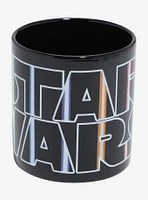 Star Wars Logo Lightsabers Mug