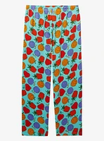 One Piece Devil Fruit Allover Print Women's Plus Sleep Pants - BoxLunch Exclusive