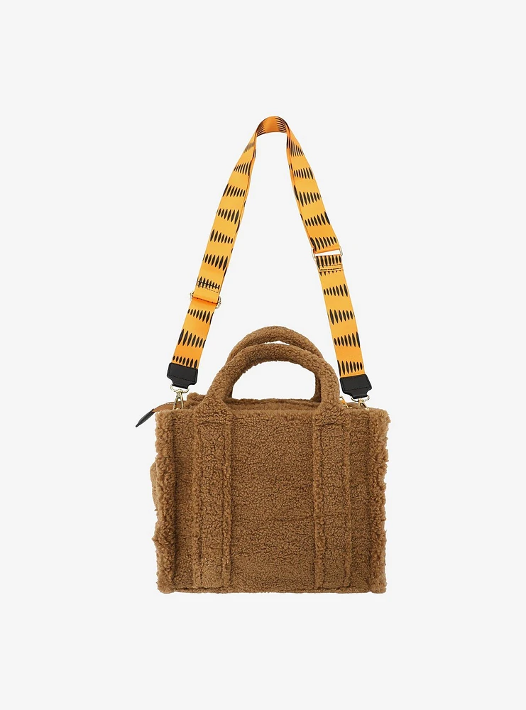 Garfield Brown Sherpa Tote Bag