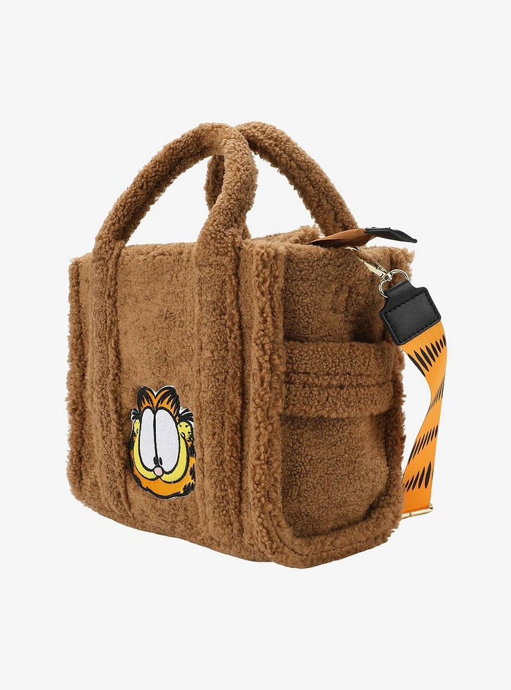 Garfield Brown Sherpa Tote Bag