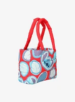 Disney Stitch Chibi Face Puffy Tote Bag