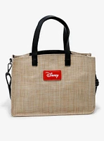 Disney Minnie Mouse Burlap Tote Bag