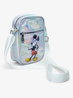 Disney100 Mickey Mouse Iridescent Athletic Crossbody Bag
