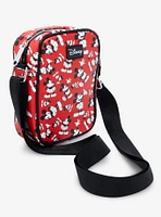 Disney Mickey Mouse Red Athletic Crossbody Bag