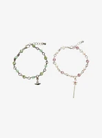 The Wizard Of Oz Glinda & Wicked Witch Best Friend Bracelet Set