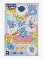 Pipsticks X Care Bears Grumpy Bear Scratch N' Sniff Sticker Sheet