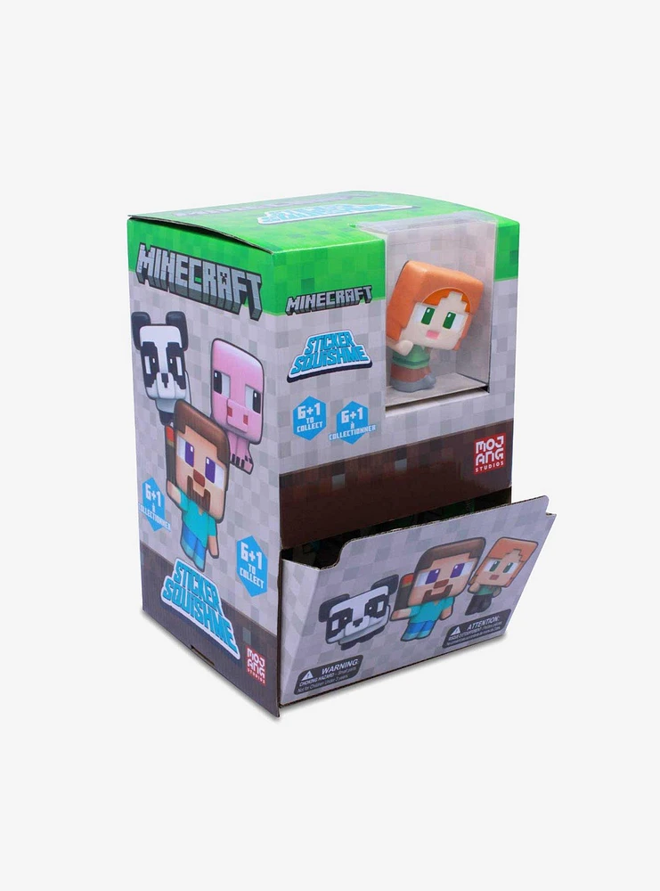 Minecraft Characters SquishMe Blind Bag Sticker 2 Pack