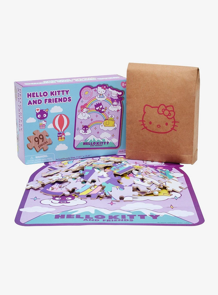 Hello Kitty And Friends Sky Wood Puzzle