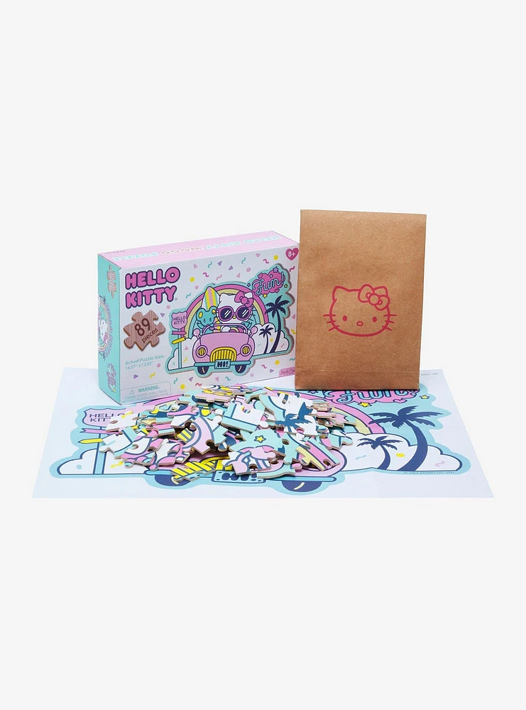 Hello Kitty And Friends Vacation Wood Puzzle