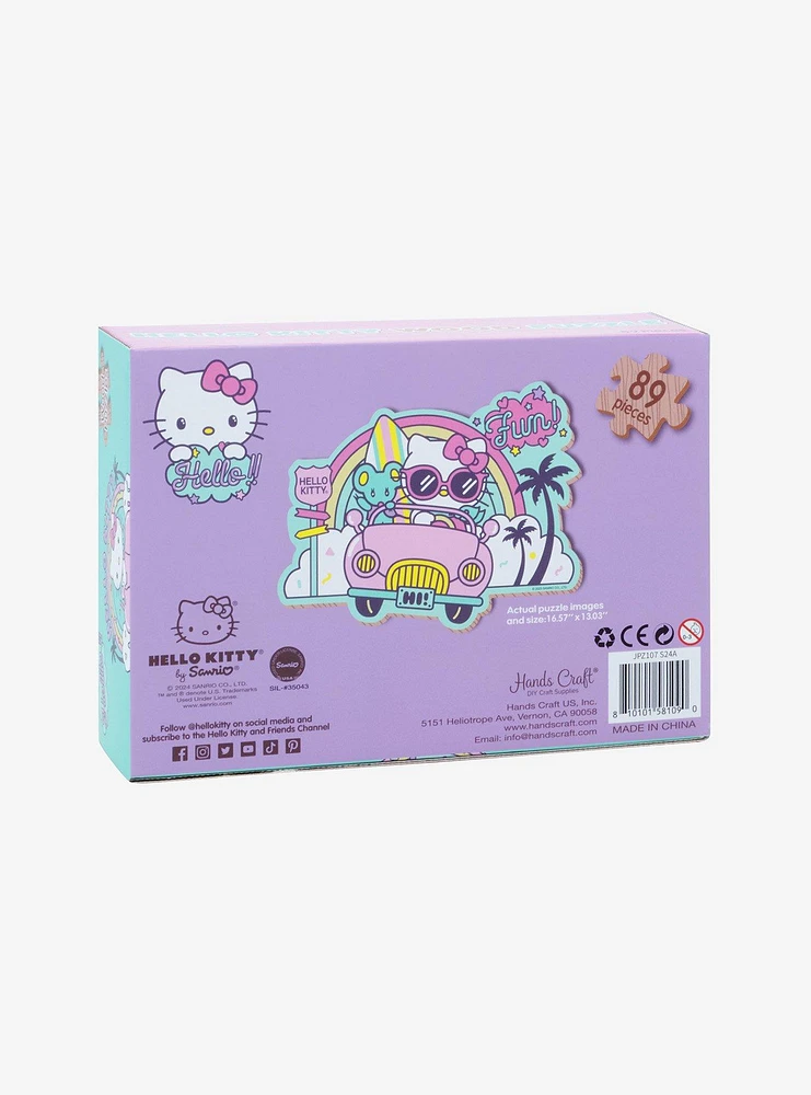 Hello Kitty And Friends Vacation Wood Puzzle