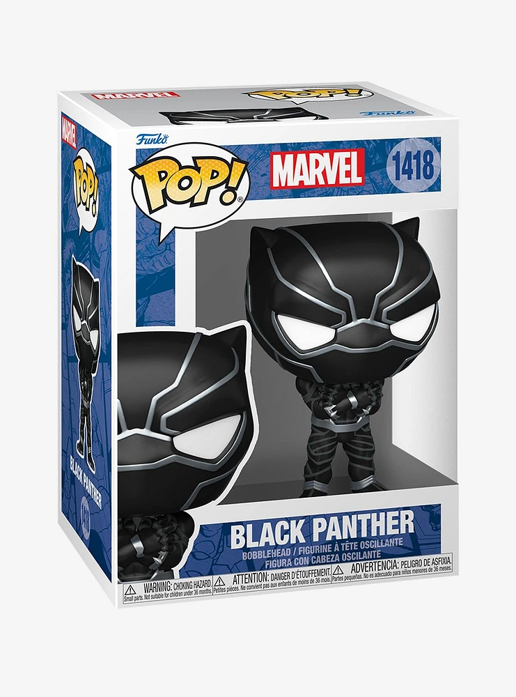 Funko Marvel Pop! Black Panther Vinyl Bobble-Head Figure