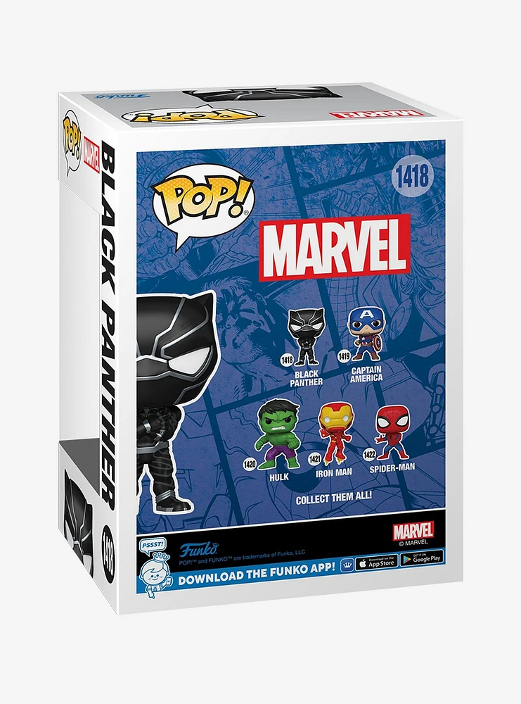 Funko Marvel Pop! Black Panther Vinyl Bobble-Head Figure