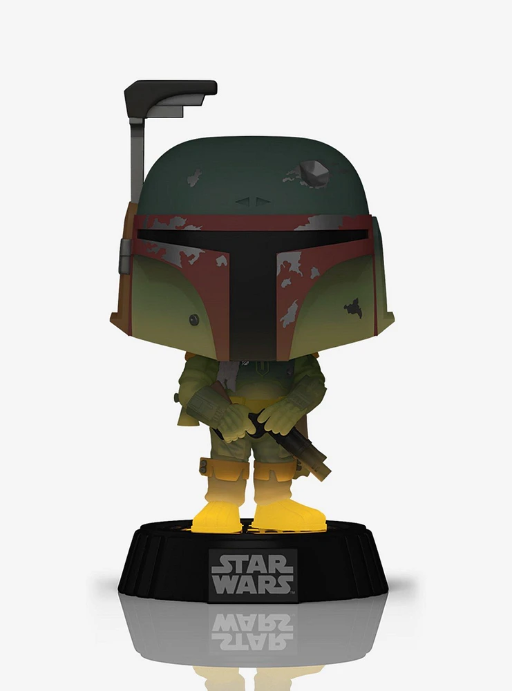 Funko Star Wars Pop! Boba Fett Glow-In-The-Dark Vinyl Bobble-Head Figure