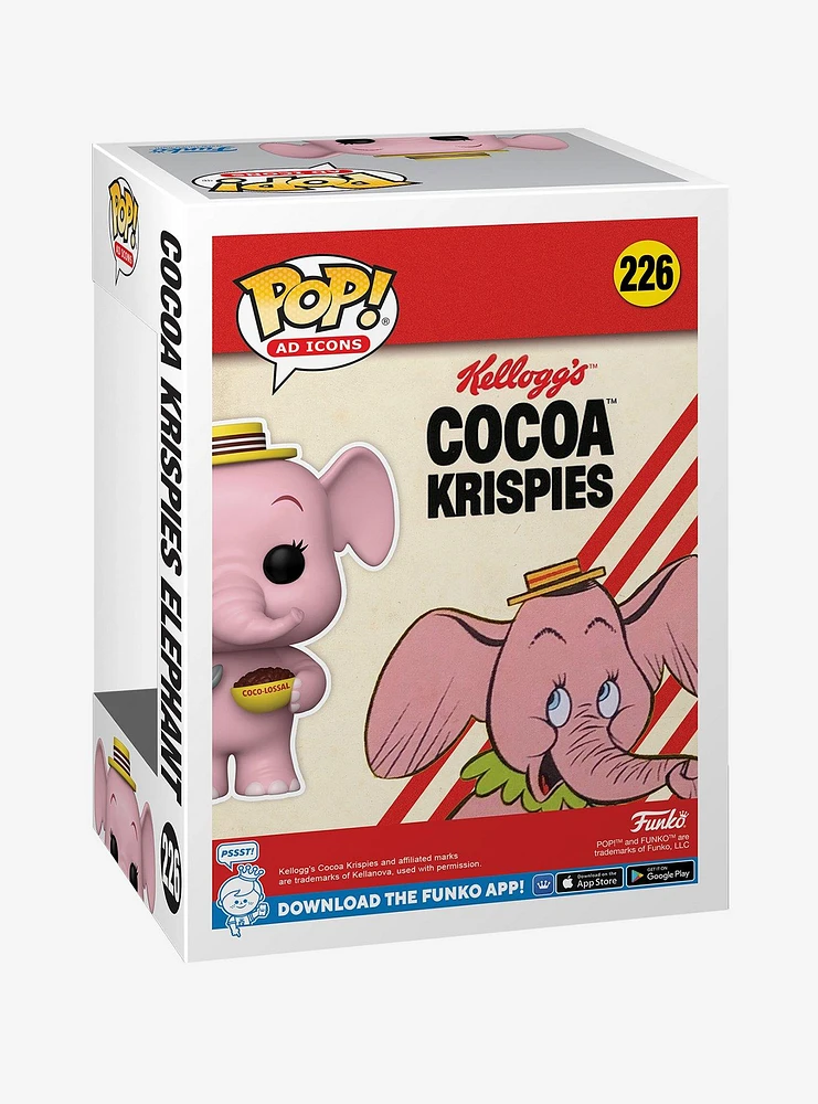 Funko Kellogg's Cocoa Krispies Pop! Ad Icons Cocoa Krispies Elephant Vinyl Figure