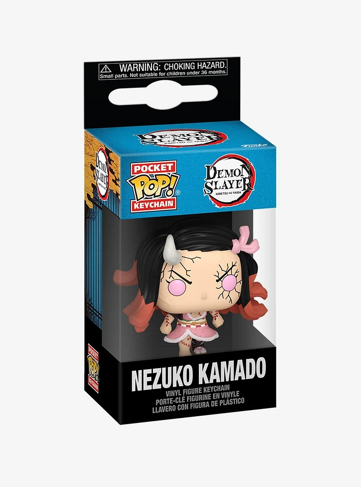 Funko Demon Slayer: Kimetsu No Yaiba Pocket Pop! Nezuko Kamado (Demon Form) Vinyl Figure Key Chain