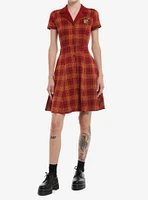 Her Universe Harry Potter Gryffindor House Plaid Dress