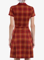 Her Universe Harry Potter Gryffindor House Plaid Dress