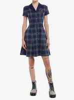 Her Universe Harry Potter Ravenclaw House Plaid Dress