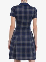 Her Universe Harry Potter Ravenclaw House Plaid Dress