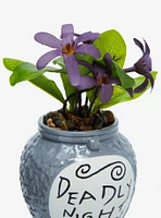 Disney The Nightmare Before Christmas Deadly Nightshade Faux Flower Planter