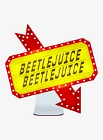 Beetlejuice Light-Up Name Sign