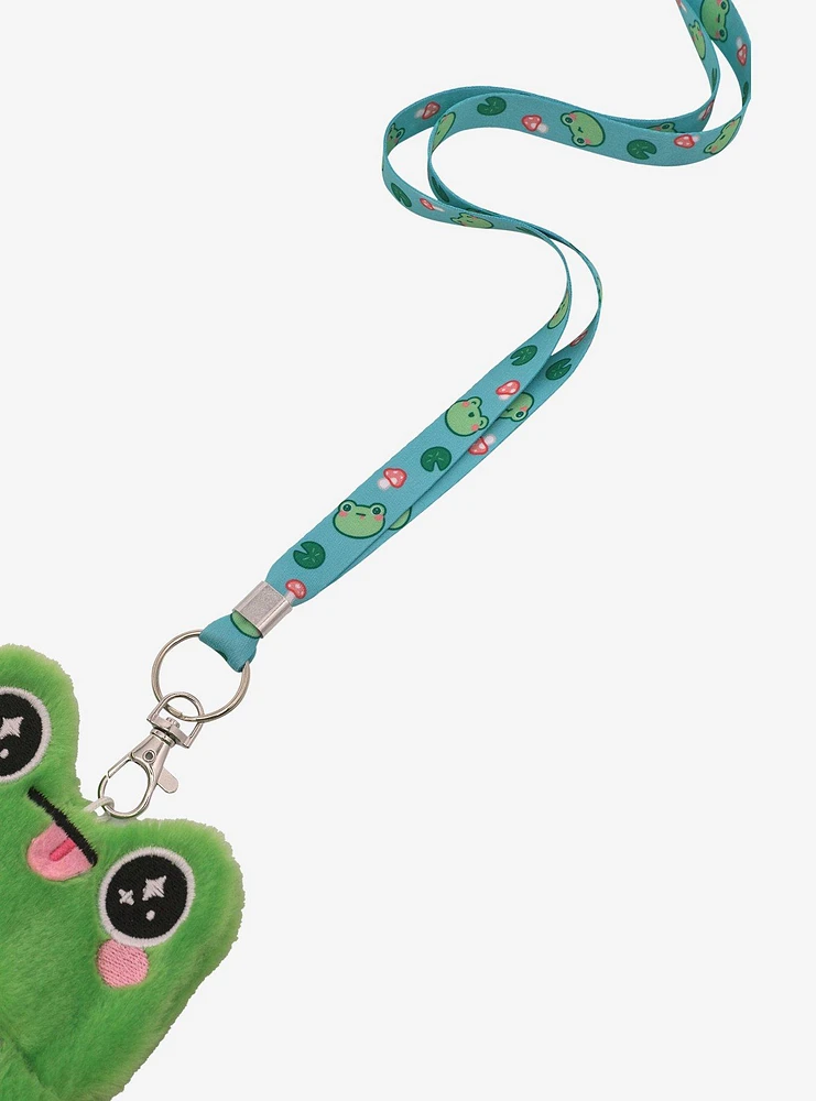 Chibi Frog Plush Lanyard