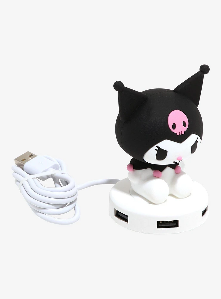 Kuromi Figural Multi-USB Port