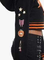 Monster High Skullette Halloween Icons Girls Crop Hoodie