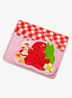 Strawberry Shortcake Gingham Cardholder - BoxLunch Exclusive