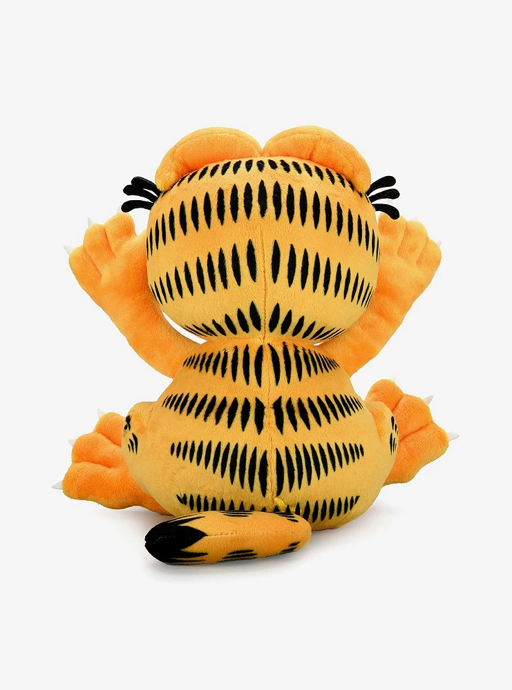 Garfield Scared Plush Window Clinger