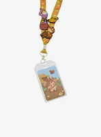 Mushroom Creature Pin Collector Lanyard Set By Rihnlin