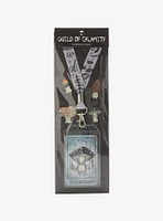 Guild Of Calamity Mushroom Creature Pin Collector Lanyard Set