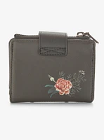 Dark Butterfly Mini Flap Wallet