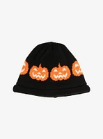 Jack-O'-Lanterns Knit Beanie