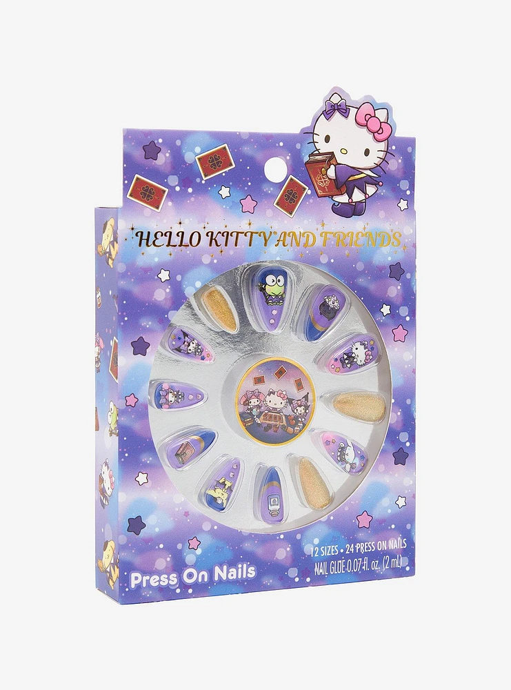 Hello Kitty And Friends Magic Card Faux Nail Set