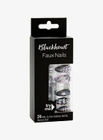 Blackheart Spider Lavender Faux Nail Set