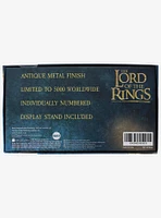 The Lord Of The Rings The Fellowship Metal Plaque