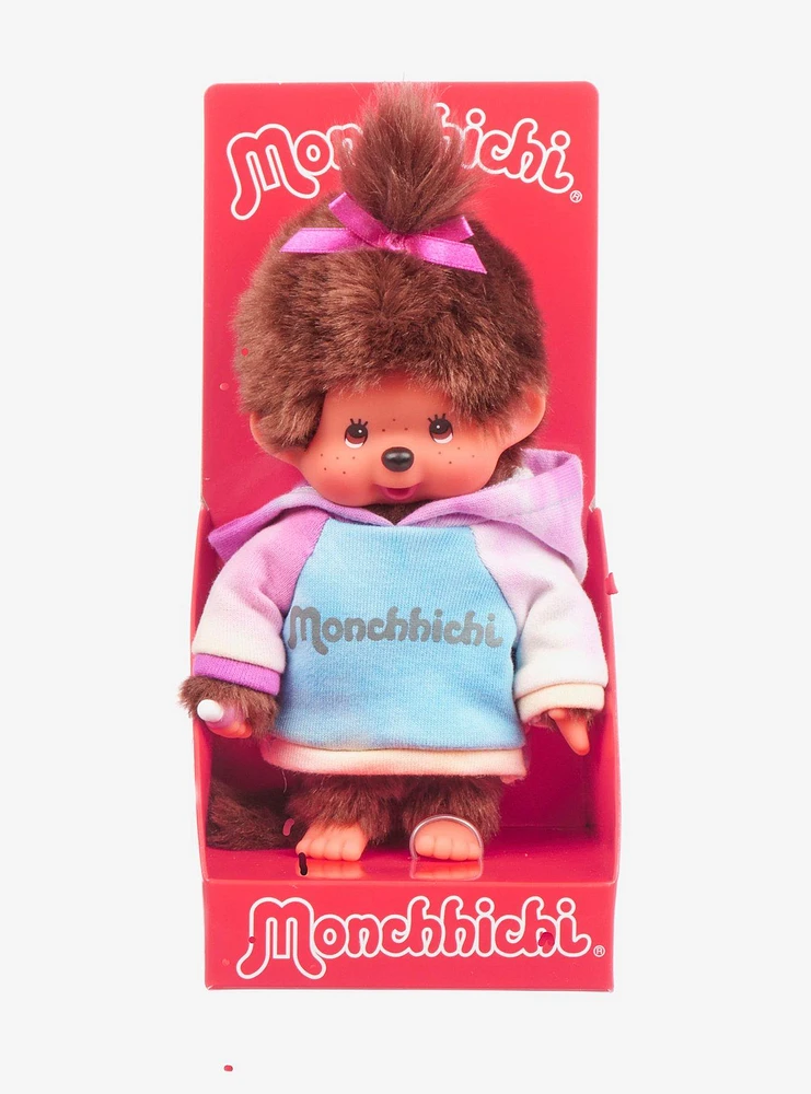 Monchhichi Tie-Dye Hoodie Girl Doll