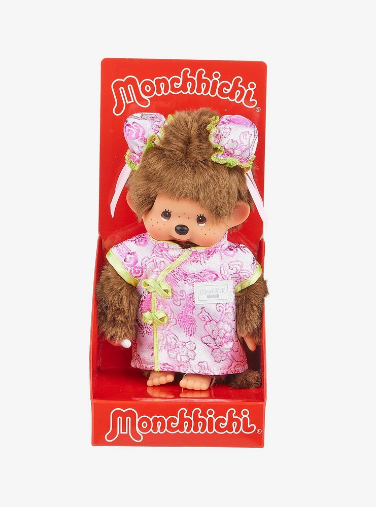 Monchhichi Traditional Chinese Dress Girl Doll