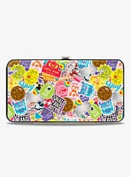 Disney100 Movie Characters and Quotes Collage Hinged Wallet