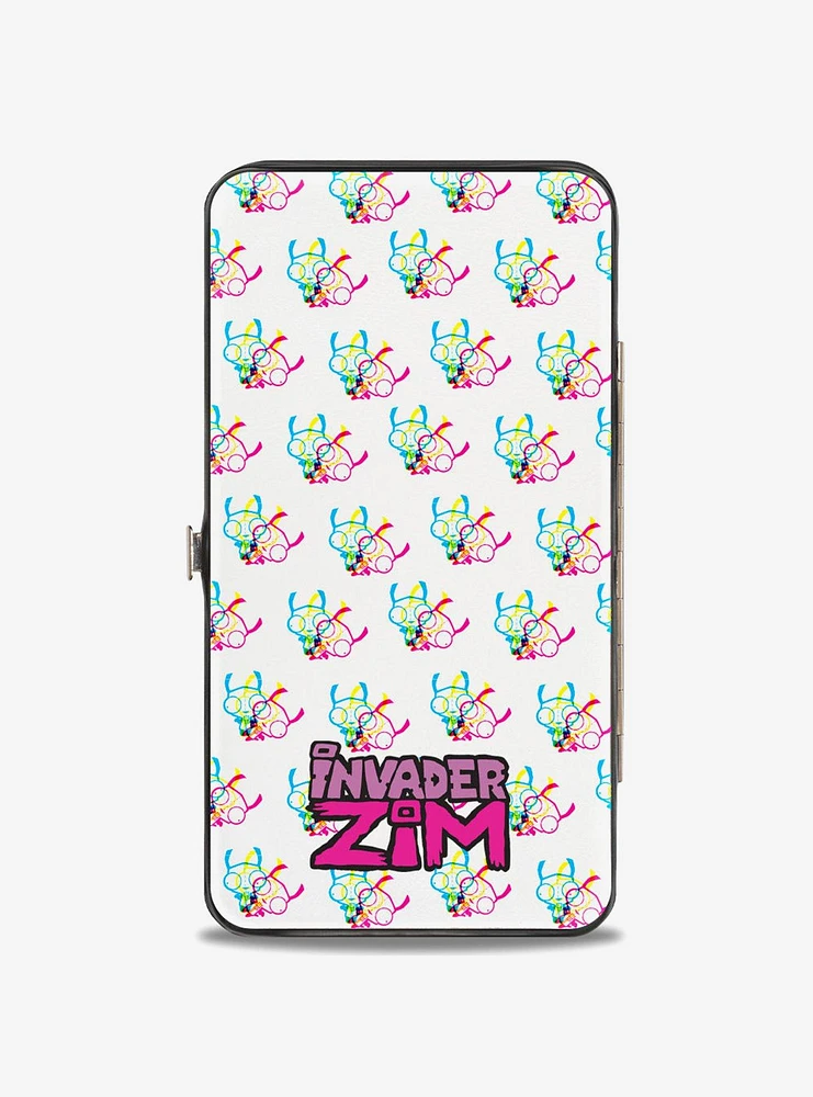 Invader Zim Rule The World Pose Hinged Wallet