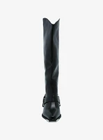 Azalea Wang Motorcycle O-Ring Knee-High Boots