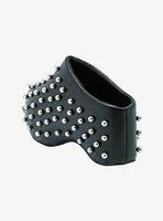 Azalea Wang Black Sphere Studded Clogs