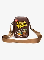 The Flintstones Cocoa Pebbles Fred Barney Cereal Box Replica Crossbody Bag